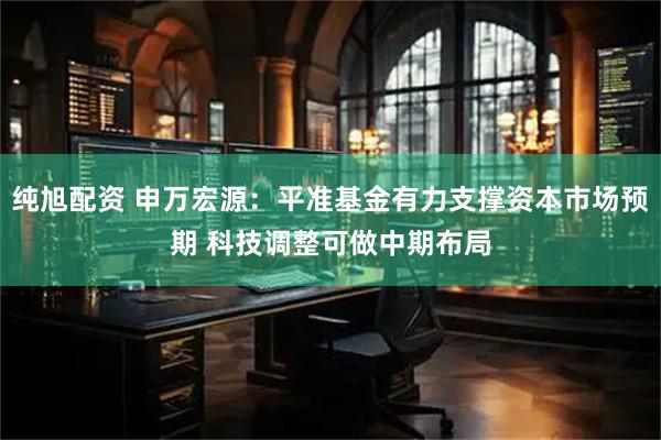 纯旭配资 申万宏源：平准基金有力支撑资本市场预期 科技调整可做中期布局