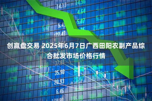 创赢盘交易 2025年6月7日广西田阳农副产品综合批发市场价格行情