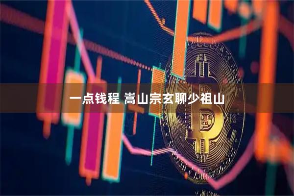 一点钱程 嵩山宗玄聊少祖山